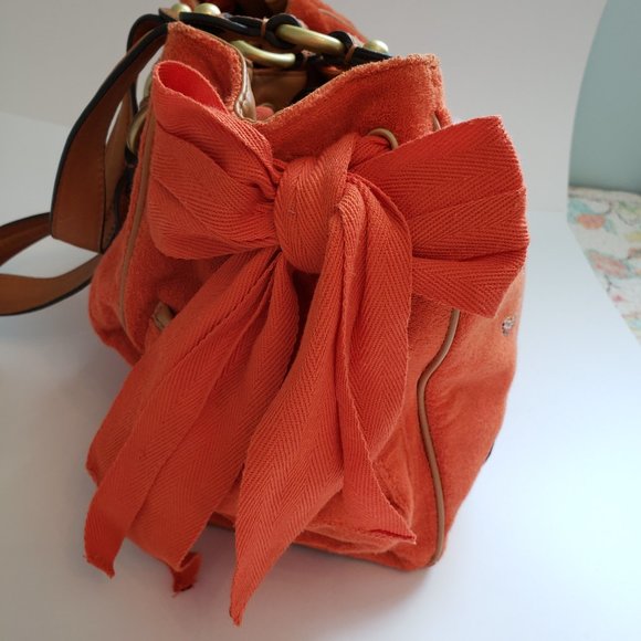 NWOT Juicy Couture with Beautiful Cherry Charms, Terrycloth Bag. - Picture 11 of 17